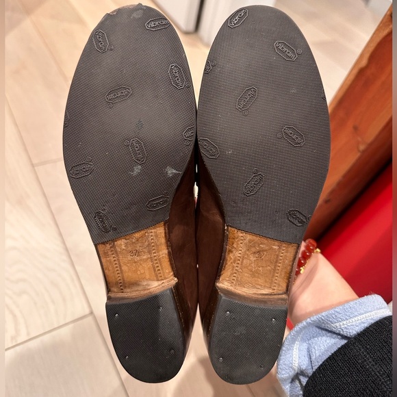 Gently Used Gucci Brown Horsebit Loafer 37 - Picture 3 of 7